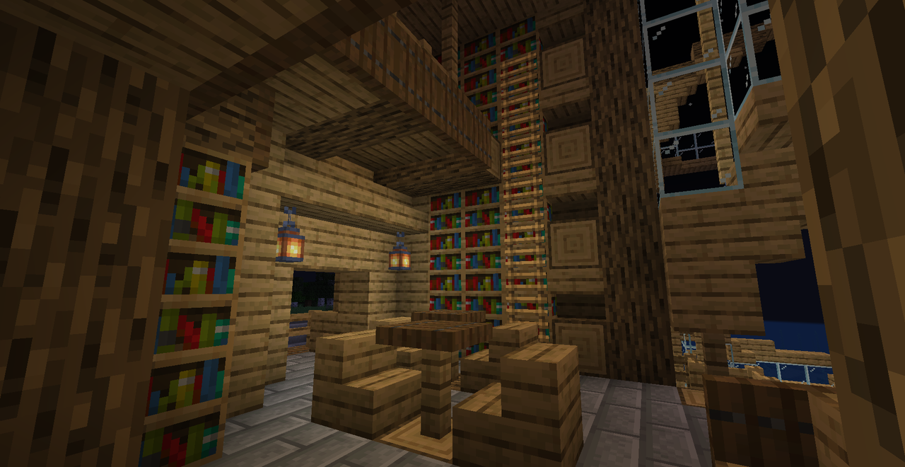 December Library (a 1.19.2 map) Minecraft Map