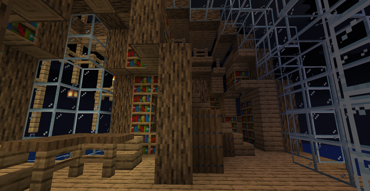 December Library (a 1.19.2 map) Minecraft Map