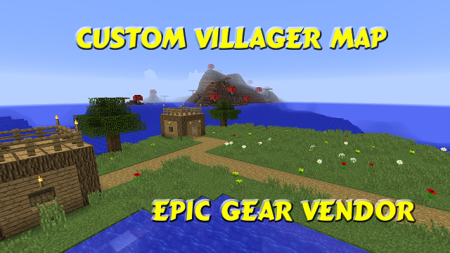 Custom Villager Map Minecraft Project