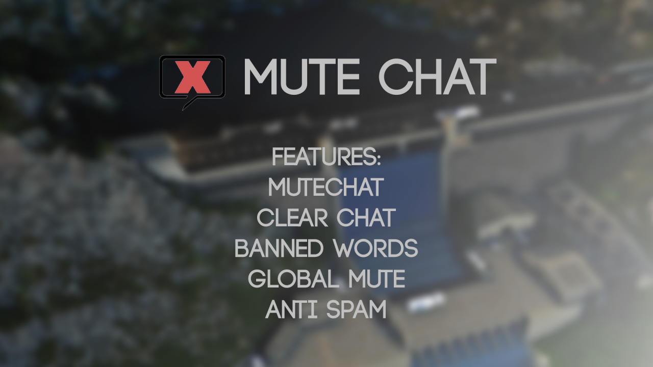 Mute Chat Spigot Plugin Minecraft Project