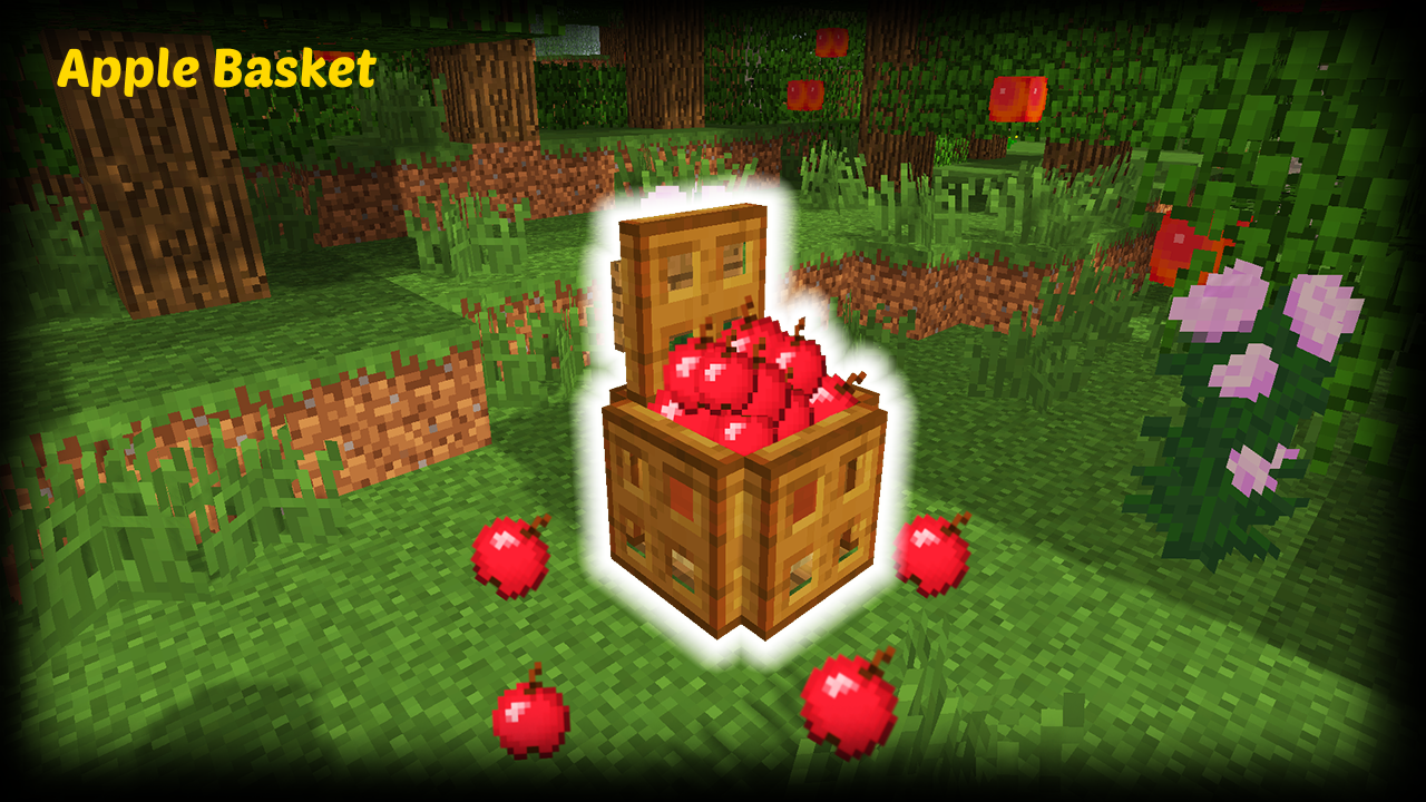 How to make an Apple Basket Minecraft Map