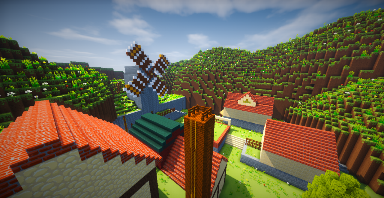 The Legend of Zelda Kakariko Village Minecraft Map