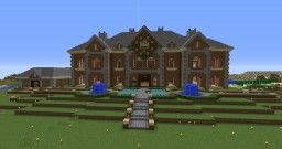 New Survival Mansion Minecraft Map & Project