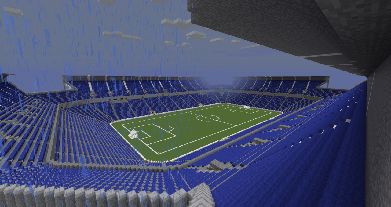 Tart Field Minecraft Soccer Stadium Minecraft Map