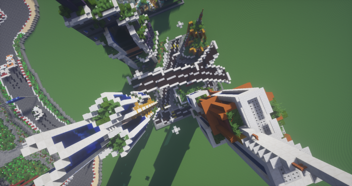 50x50 - futuristic city! - by D-fantome 50x50 - futuristic city! - by D-fantome