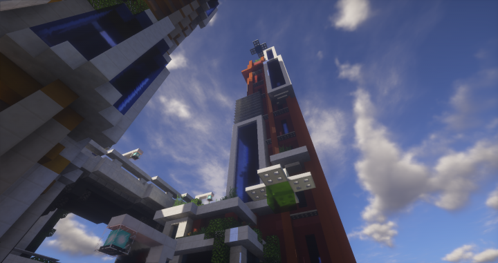 50x50 - futuristic city! - by D-fantome 50x50 - futuristic city! - by D-fantome