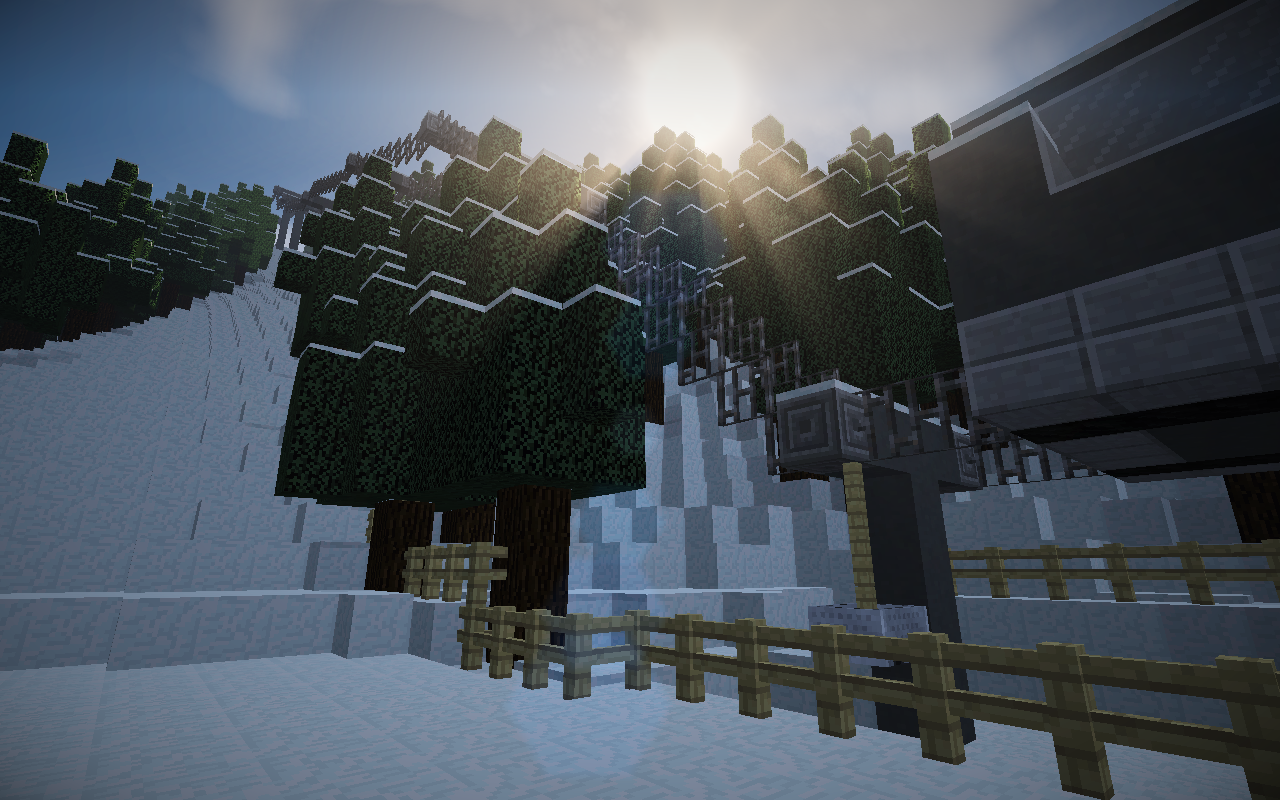 WORKING SKI RESORT 2.0 (Rideable Lifts) [MINECRAFT 1.11] Minecraft Map