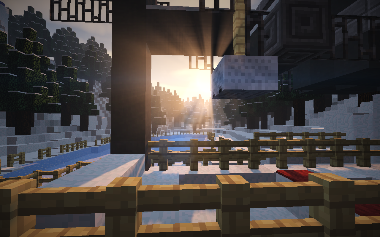 WORKING SKI RESORT 2.0 (Rideable Lifts) [MINECRAFT 1.11] Minecraft Map