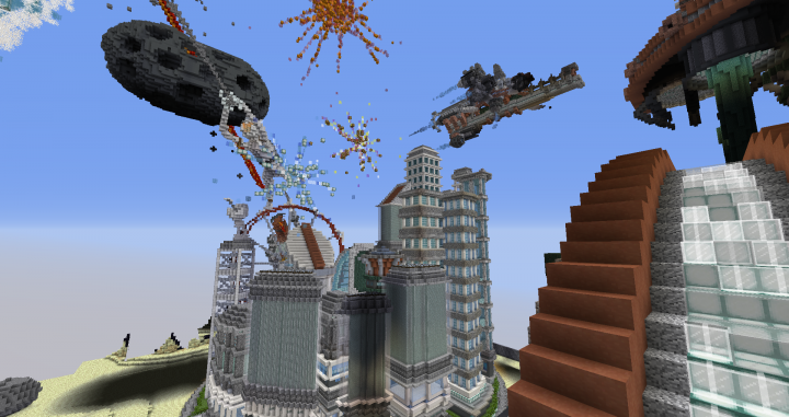 Moon Occupation - Happy new year! Minecraft Map