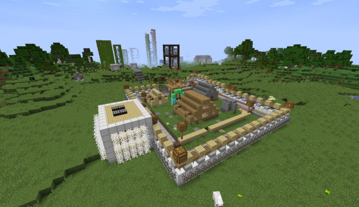 Wall and House