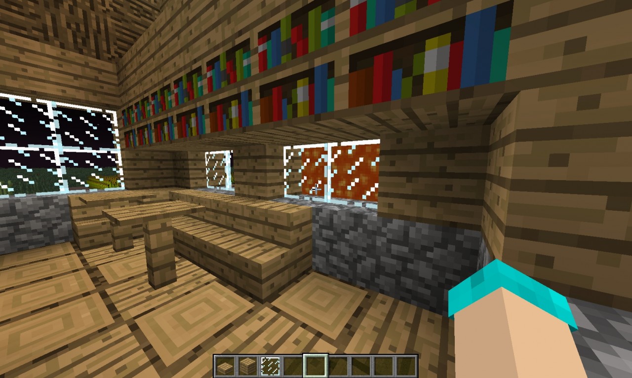 The Burning Village! Minecraft Map