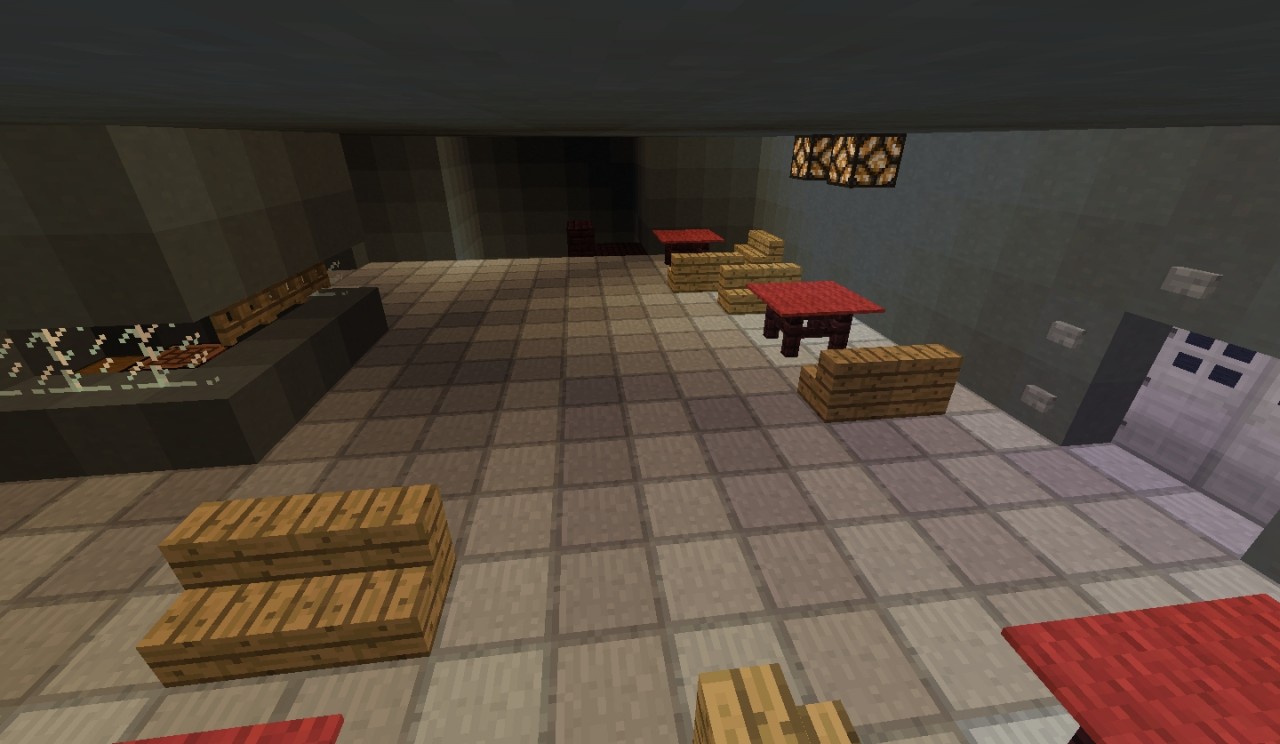 Five Nights At The Chum Bucket V1 Minecraft Map + Multiplayer Minecraft Map