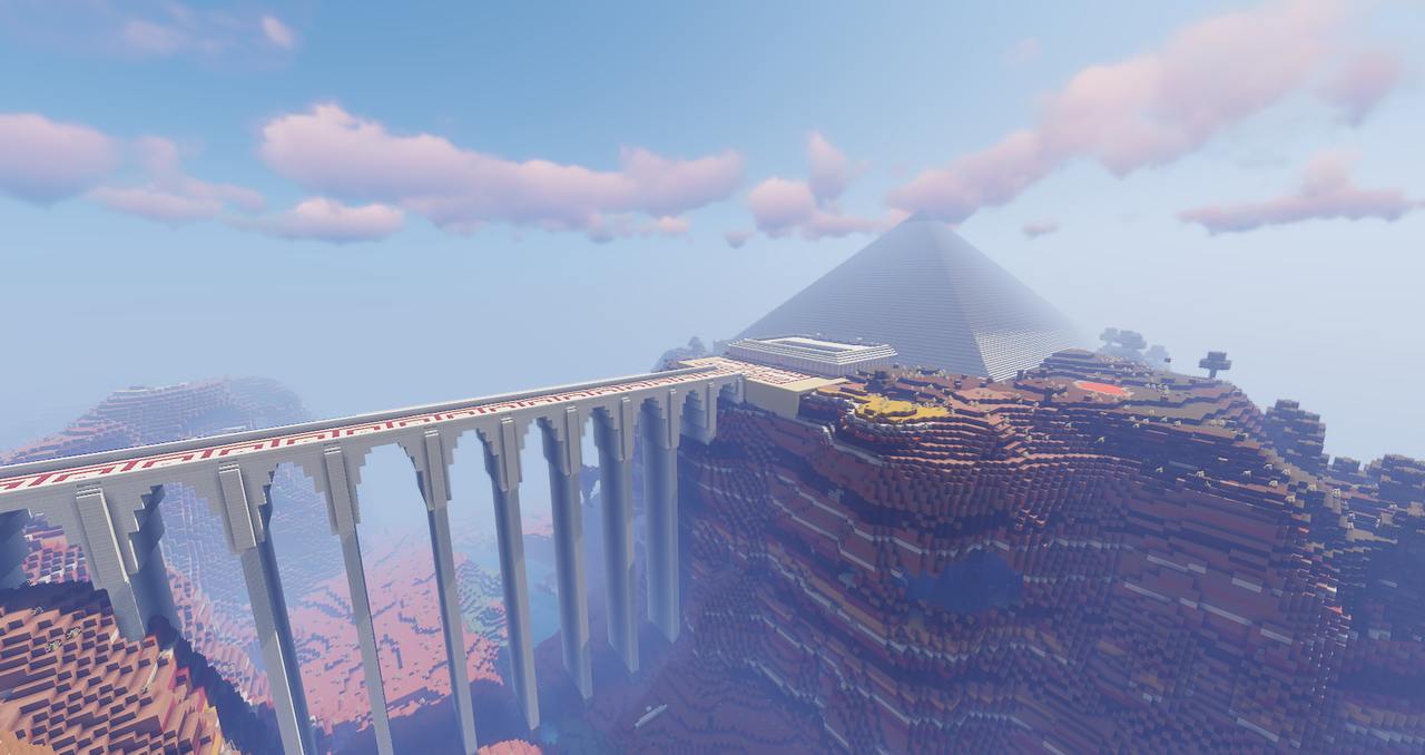 city above the sky Celestian Minecraft Map