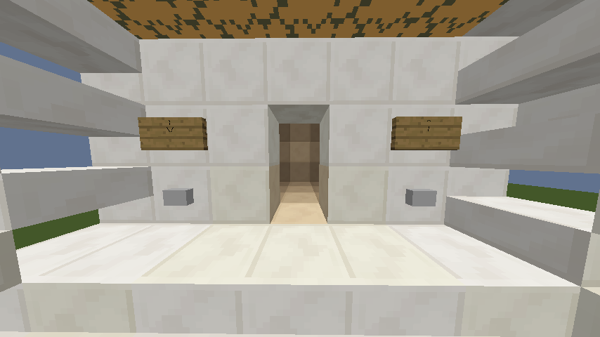 Working Lift Minecraft Map