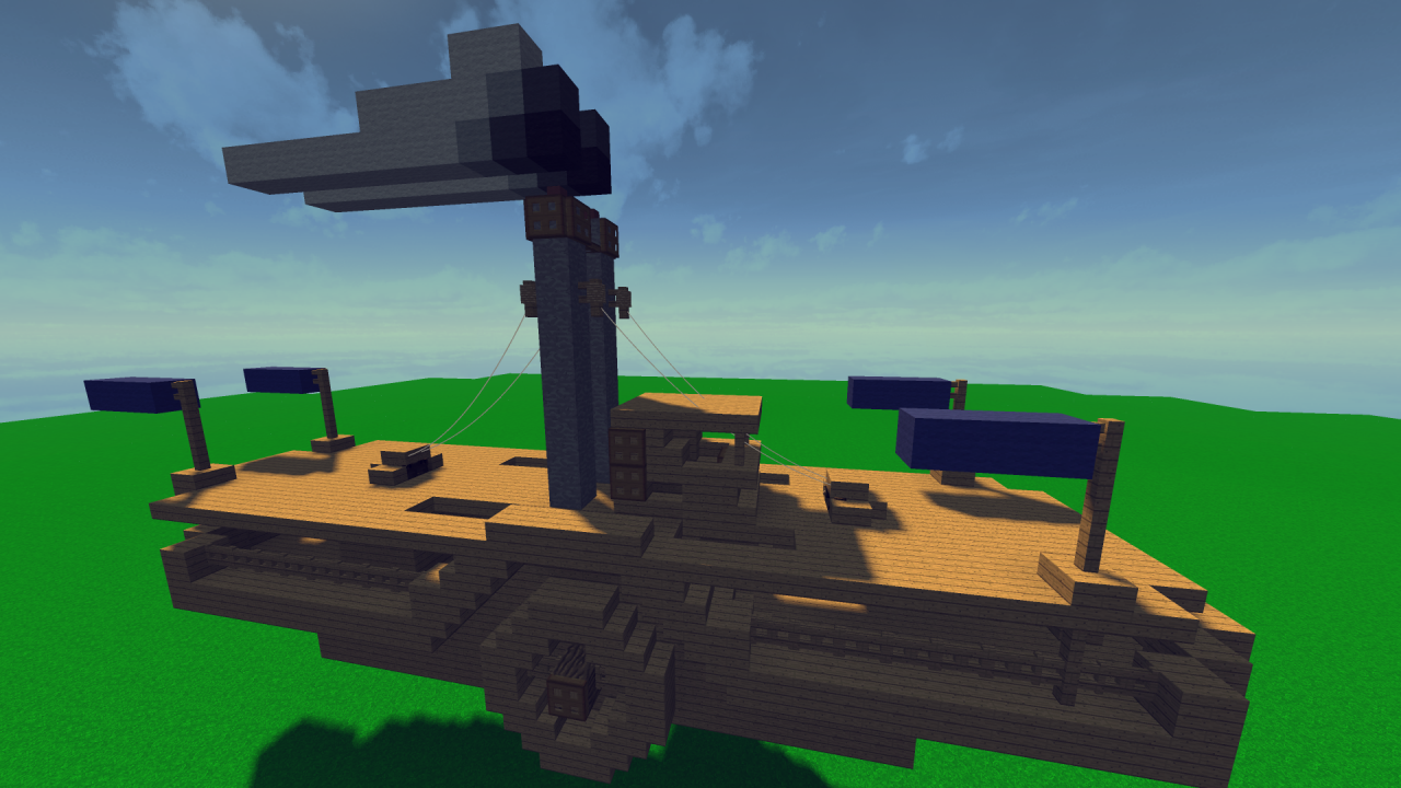 Minecraft Steamboat [YouTube Build Tutorial] Minecraft Map