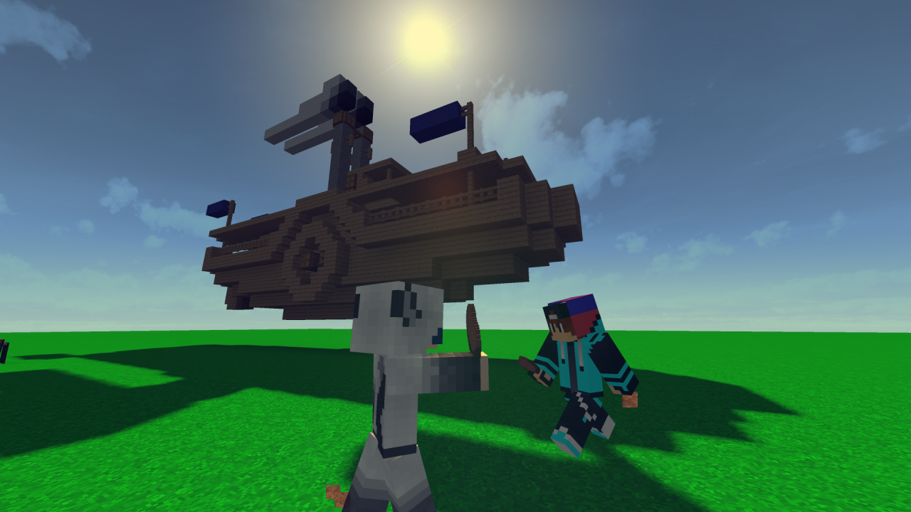 Minecraft Steamboat [YouTube Build Tutorial] Minecraft Map