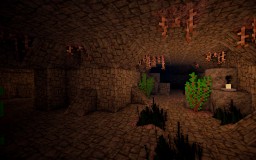 KATACOMB [MODDED SURVIVAL HORROR] [Custom Npc's, Carpenters Blocks and 25+ mods] Minecraft Map & Project