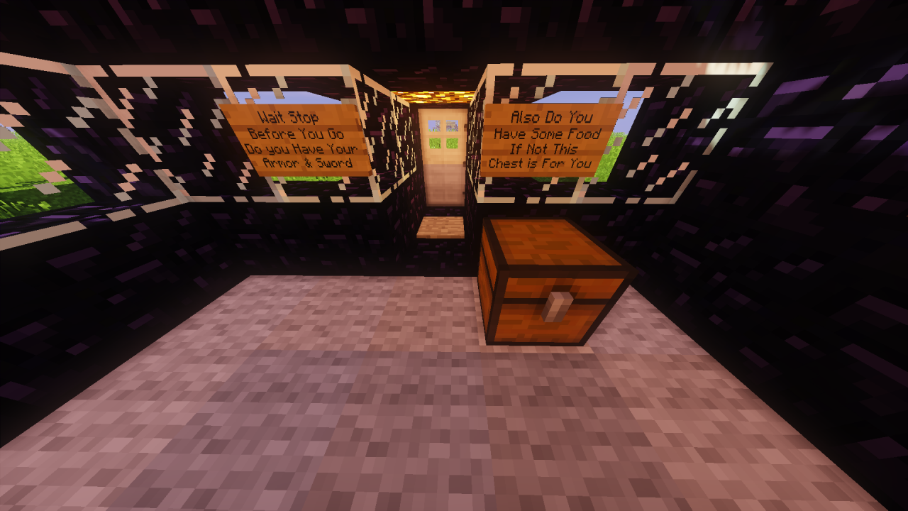 Minecraft Papercraft Obsidian