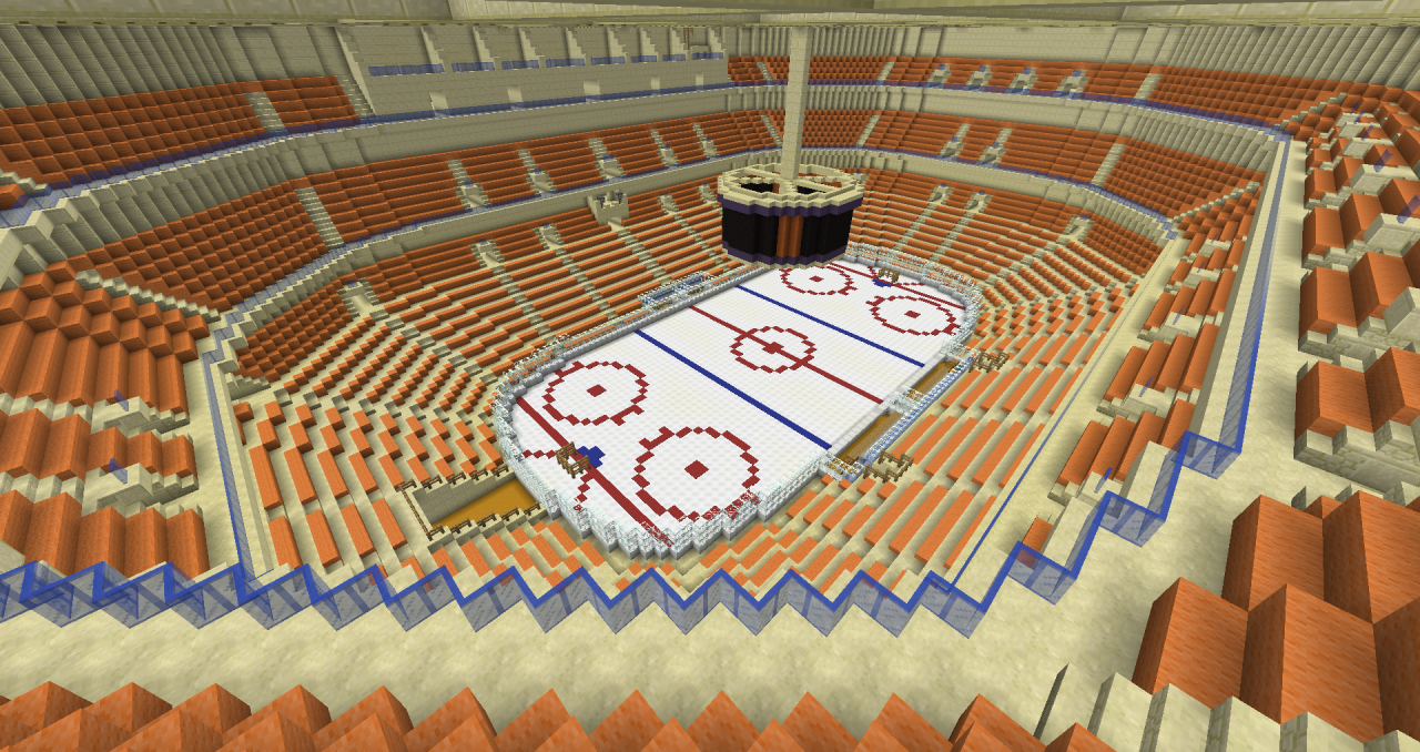 Pharros Tomb Arena Hockey Rink Minecraft Map