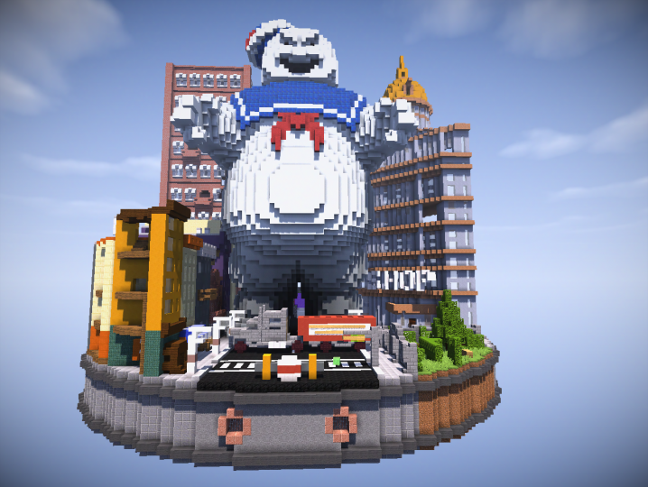 Marshmallow Man (Ghostbusters 1984) 1.20.2/1.20.1/1.20/1.19.2/1.19.1/1.