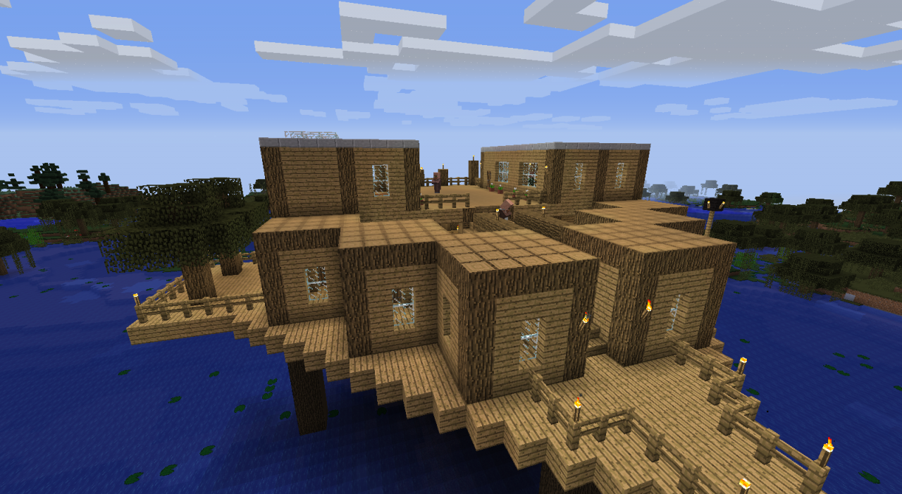 Swamp Village Minecraft Map