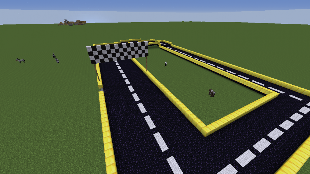 Racetrack 1.7.10 Minecraft Map