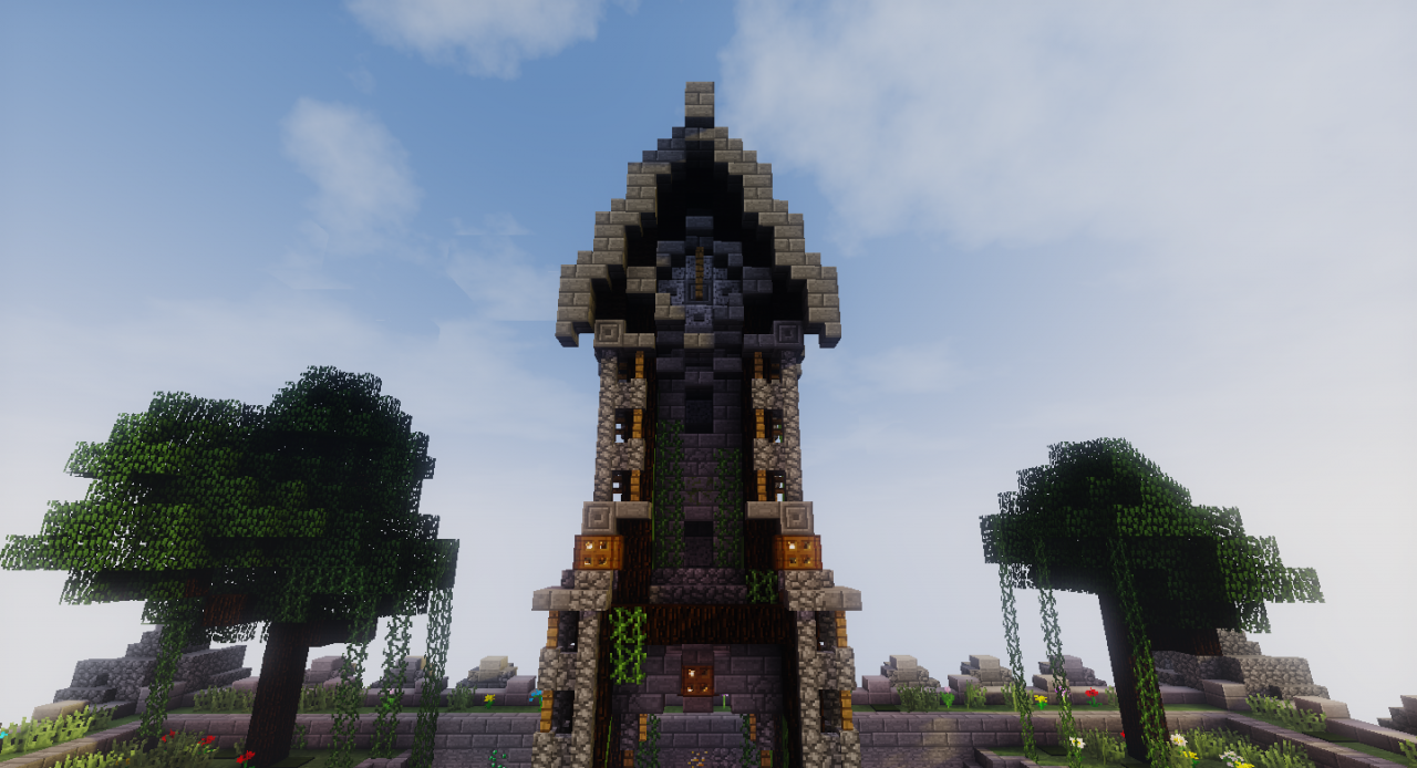 12 o'clock Survival Spawn Minecraft Map