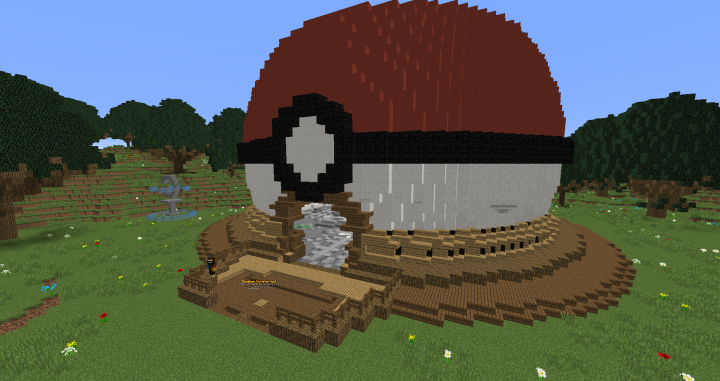 Pokemon Go in Minecraft - NO MODS (Custom Plugin) Minecraft Server