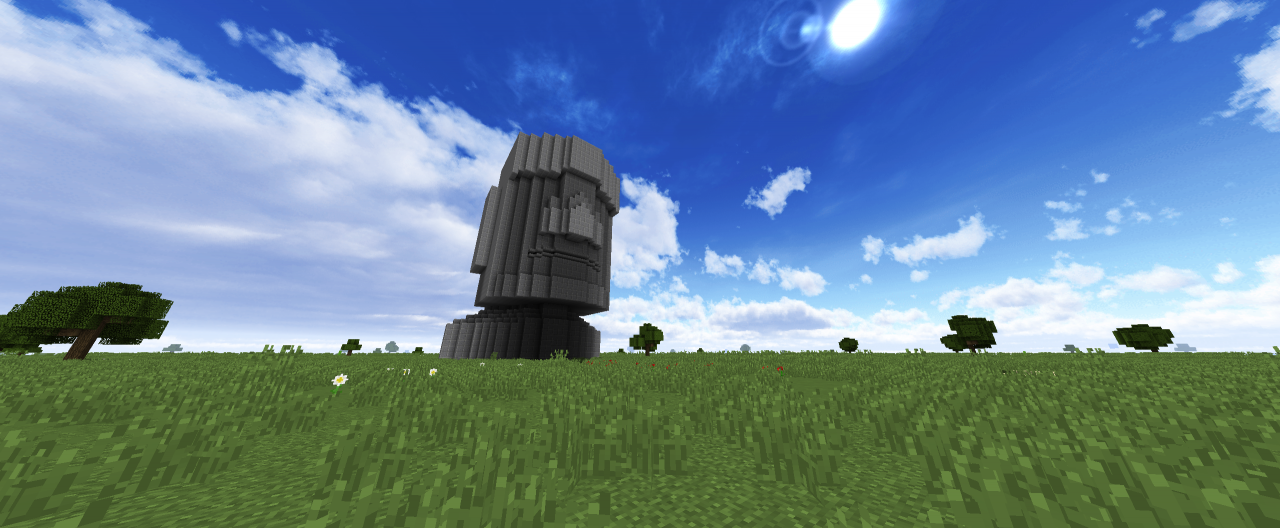 Easter Island Statue Minecraft Map