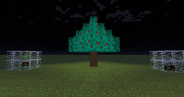 Tree presented in the Slimy Biome!
