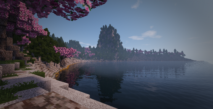 A view on a sea cove