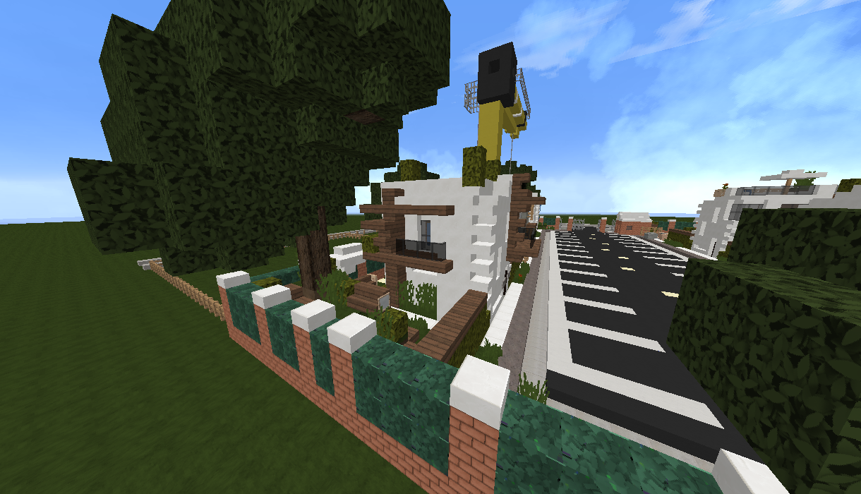 Housing estate Minecraft Map