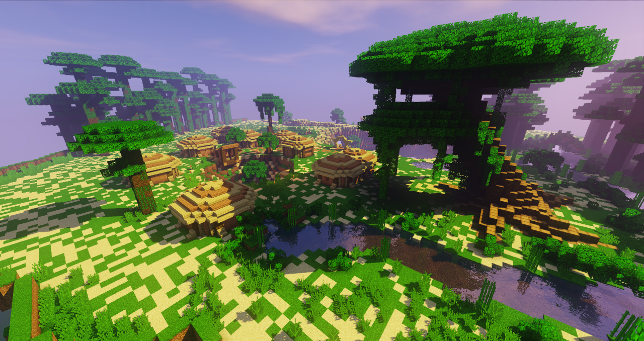 Tropical Island by Exaude   Timelapse Minecraft Map