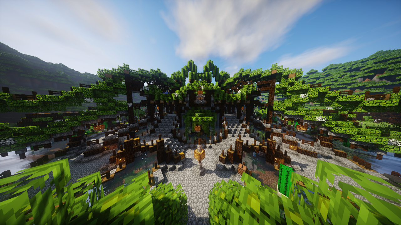 Spawn jungle Minecraft Map