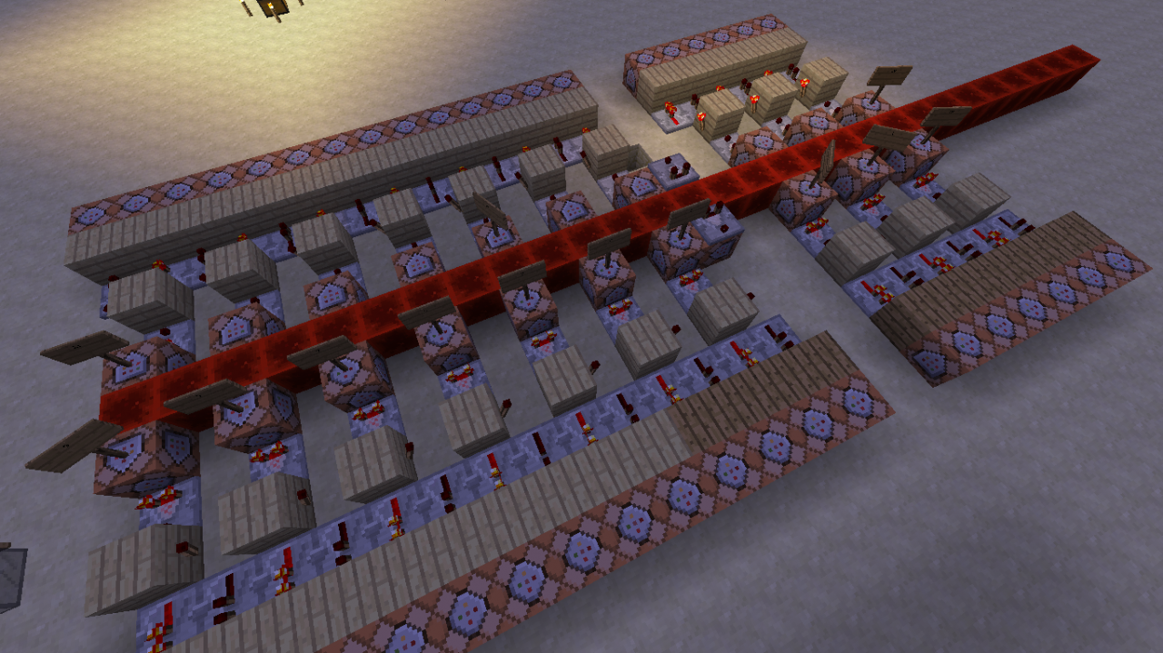 Ride control simulator Minecraft Map