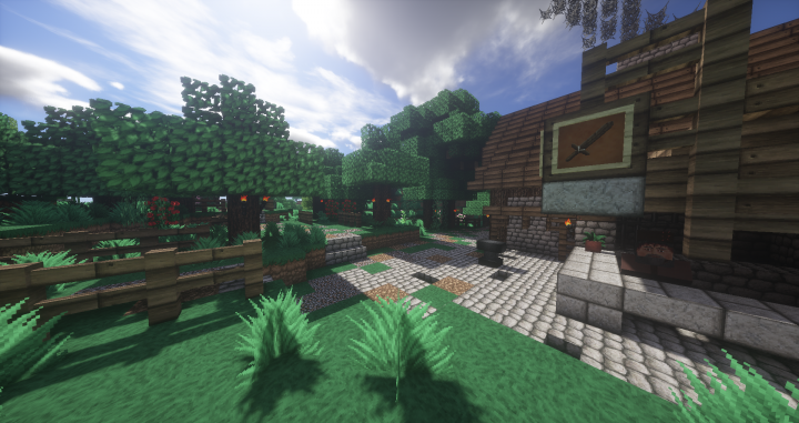 Trade with villagers