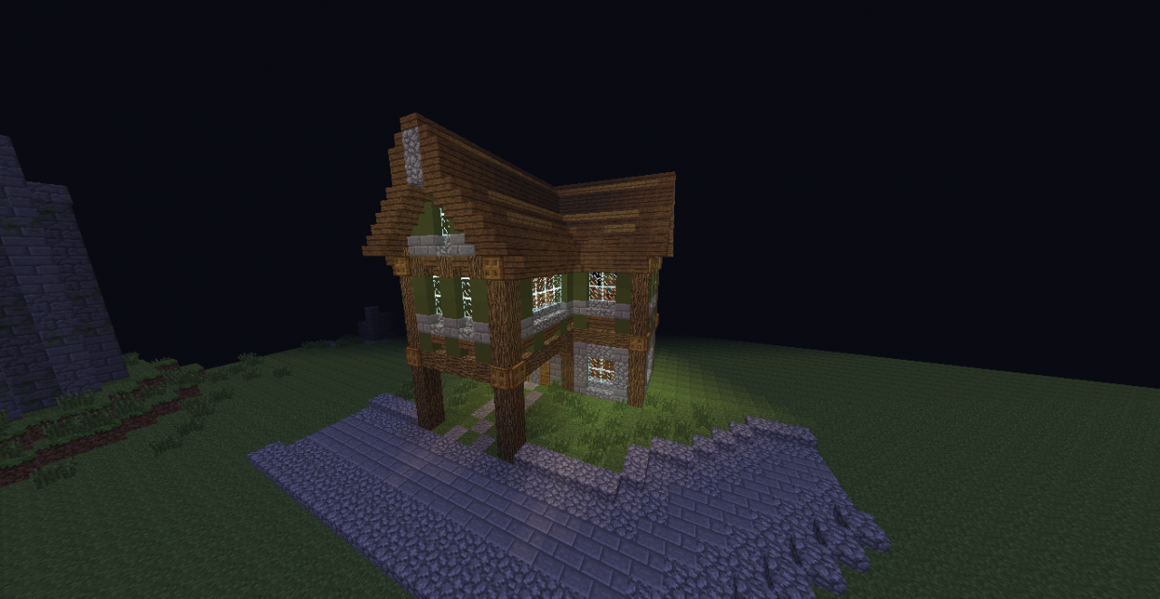 Wynncraft styled house Minecraft Project