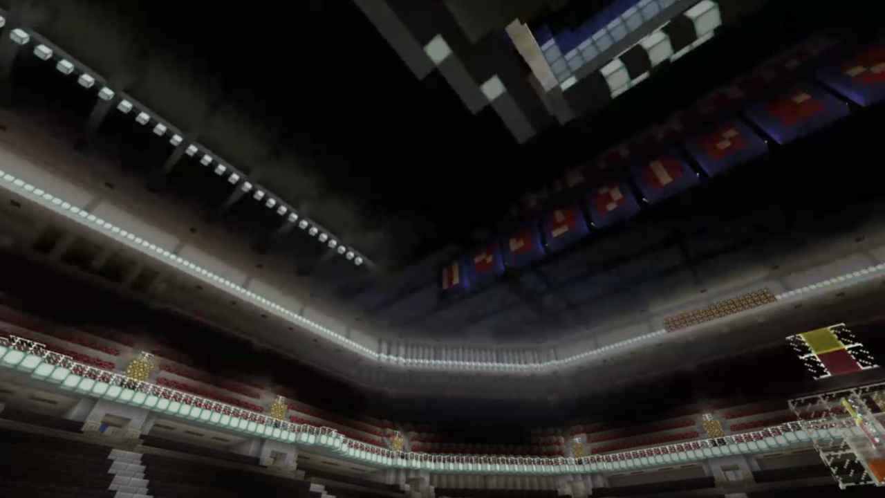 The Palace of Auburn Hills(Detroit Pistons Arena) Minecraft Map