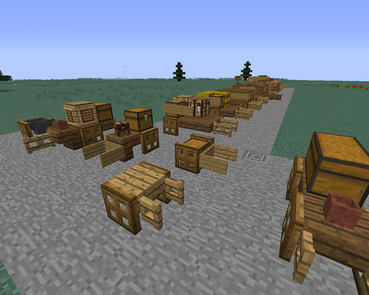 Medieval Carts Pack + DOWNLOAD Minecraft Map