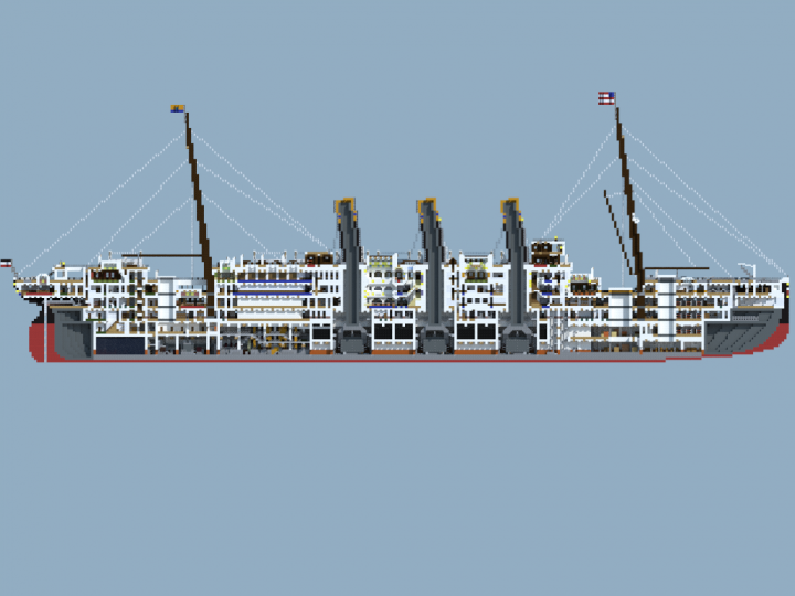 S.S. Knigsberg crossection