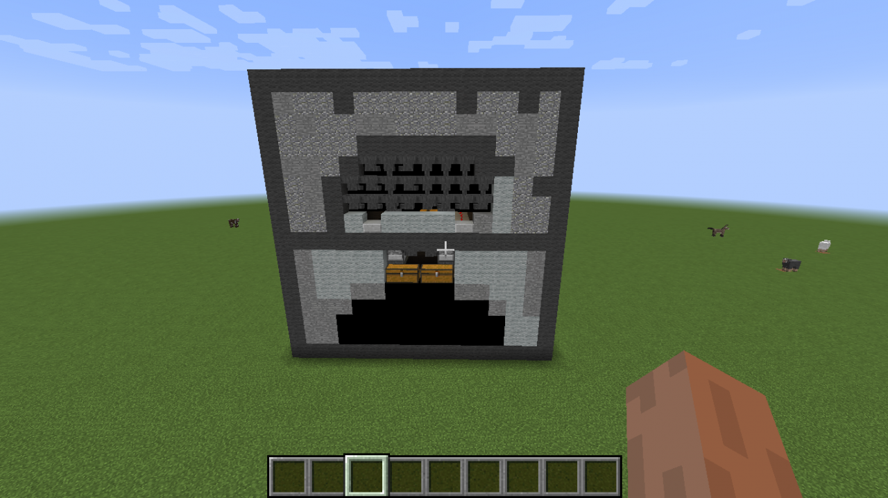 MegablockMInecraft giant furnace Minecraft Map