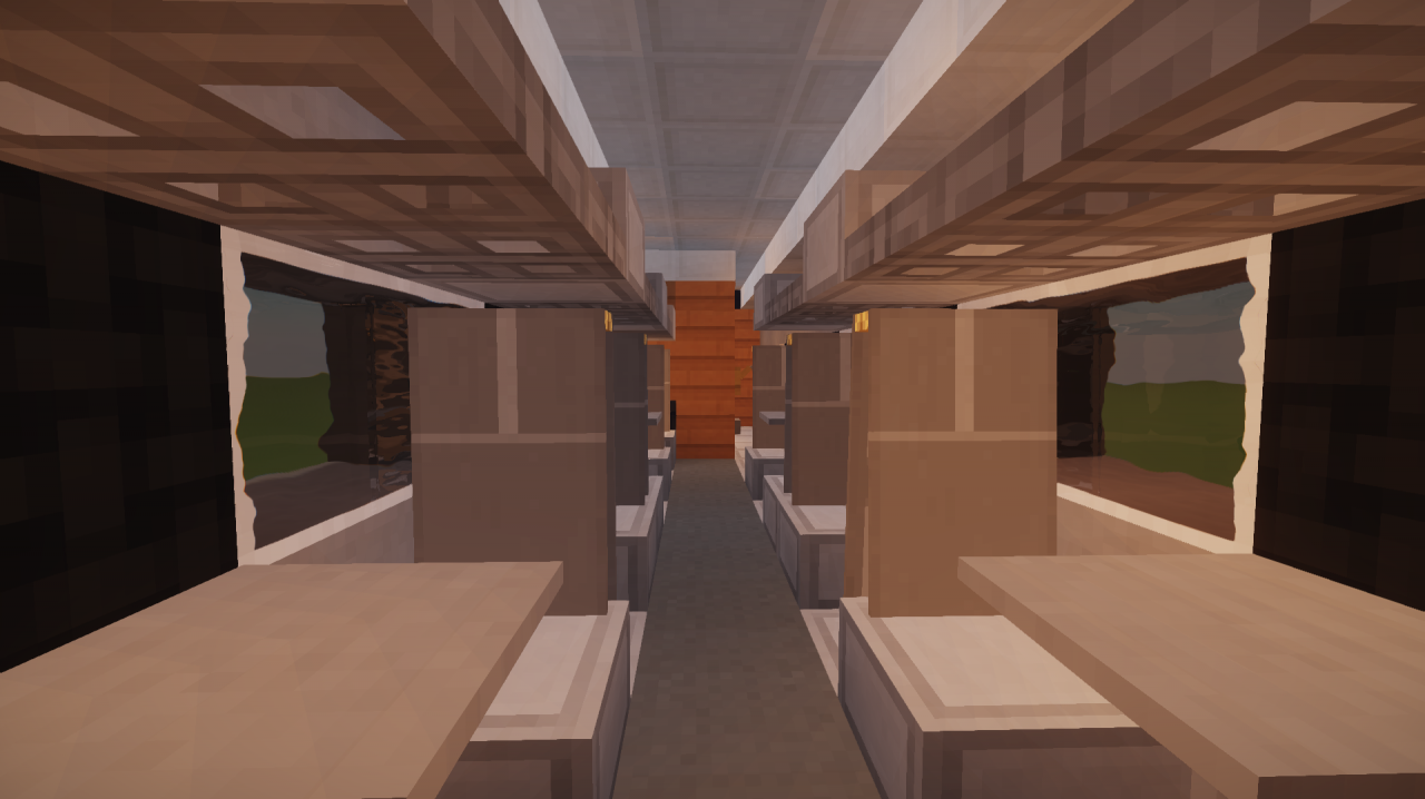 Bombardier Regina X55 Commuter Train Minecraft Map