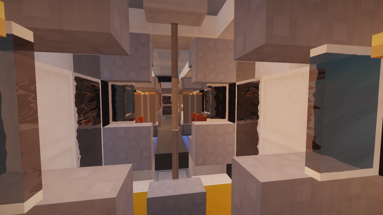 Bombardier Regina X55 Commuter Train Minecraft Map