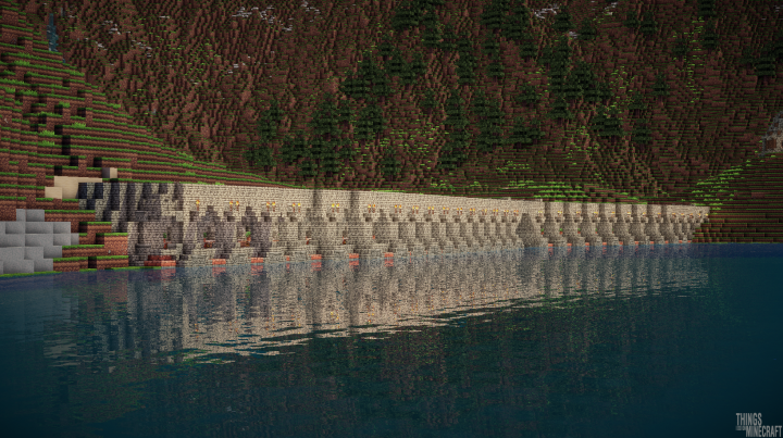 Sea Wall - Mountain Project #1 Minecraft Map