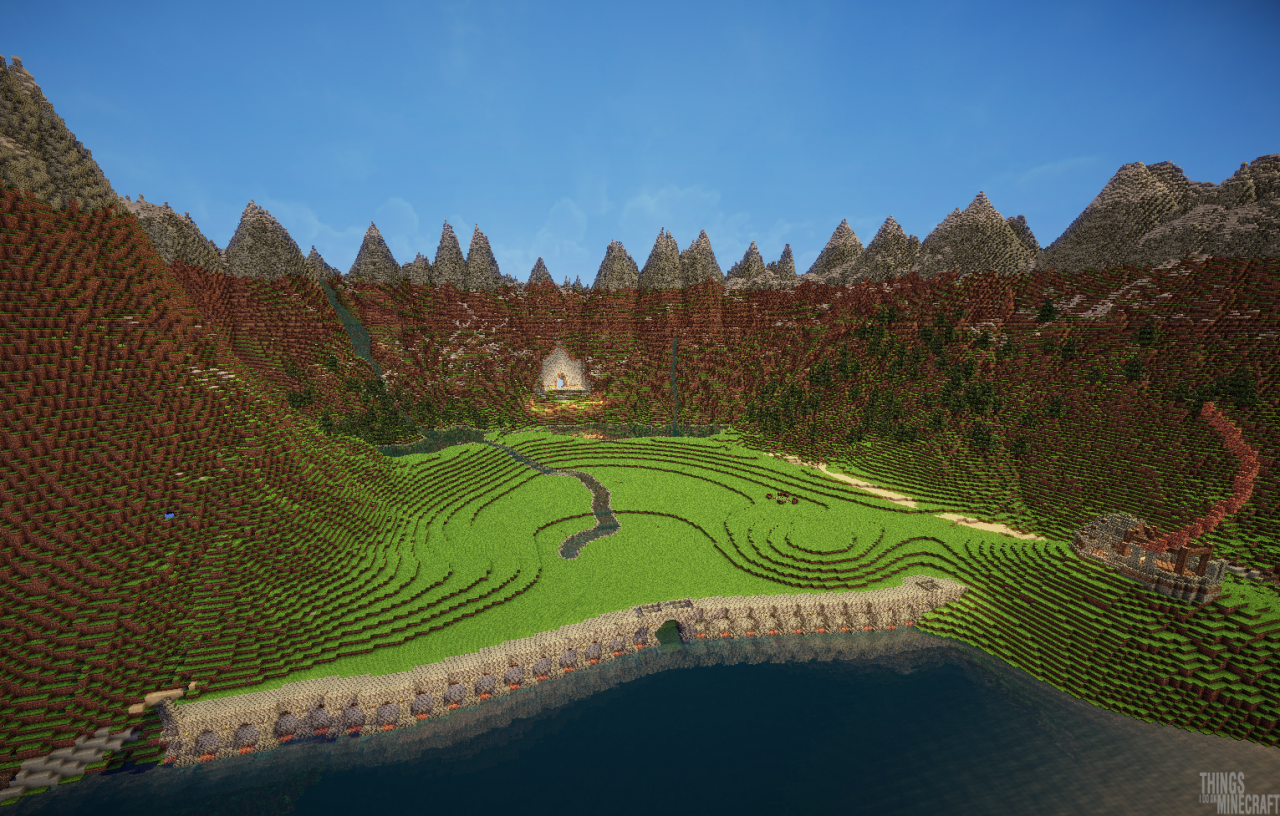 Sea Wall - Mountain Project #1 Minecraft Map