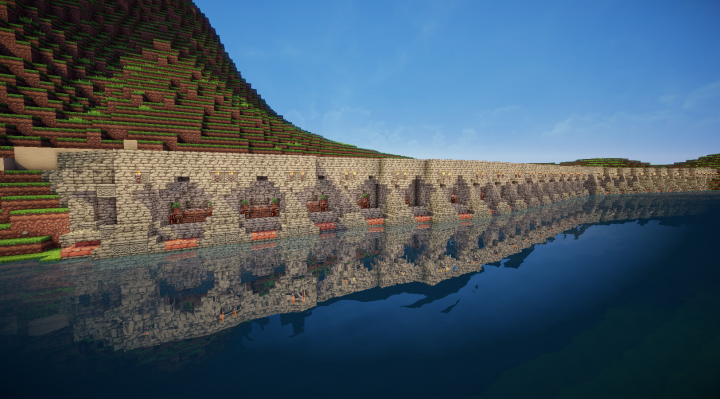 Sea Wall - Mountain Project #1 Minecraft Project