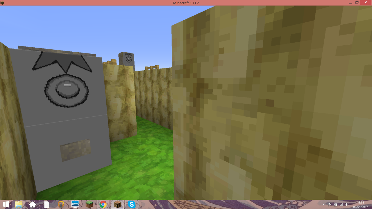 Maze and Harrow island Minecraft Map