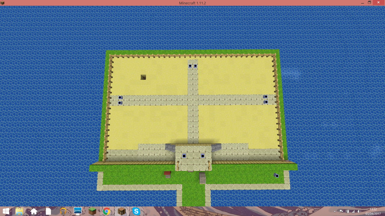 Maze and Harrow island Minecraft Map