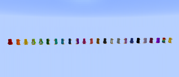 All Penguins Including Unreleased Colors, Rainbow and Gold Colors