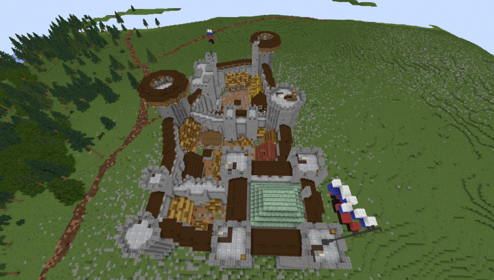 Overview of the castle